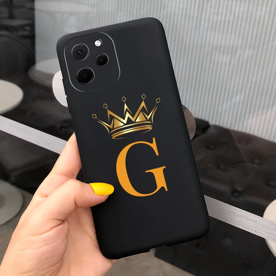 Charming Crown Design Soft TPU Shockproof Phone Case
