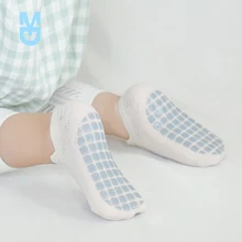 

New Soft Cotton Children's Anti-slip Boat Socks For Boys Girl Animal flower Low Cut Floor Kid Sock Four Season 0 to 5 Yrs