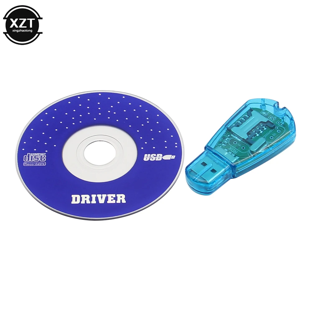 Mini USB Sim Card Reader Cloner Writer Copy Back Up Kit GSM CDMA WCDMA SMS Adapter Converter Cellphones With Disk simcard reader