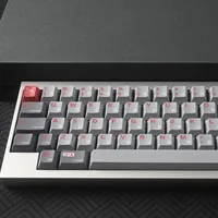 Mechanical Keyboard Keycap Russian Japanese Etymon 142 Keys Custom Silver Hand PBT Keycap Cherry Profile DYE SuB For MX Switches - Image 2