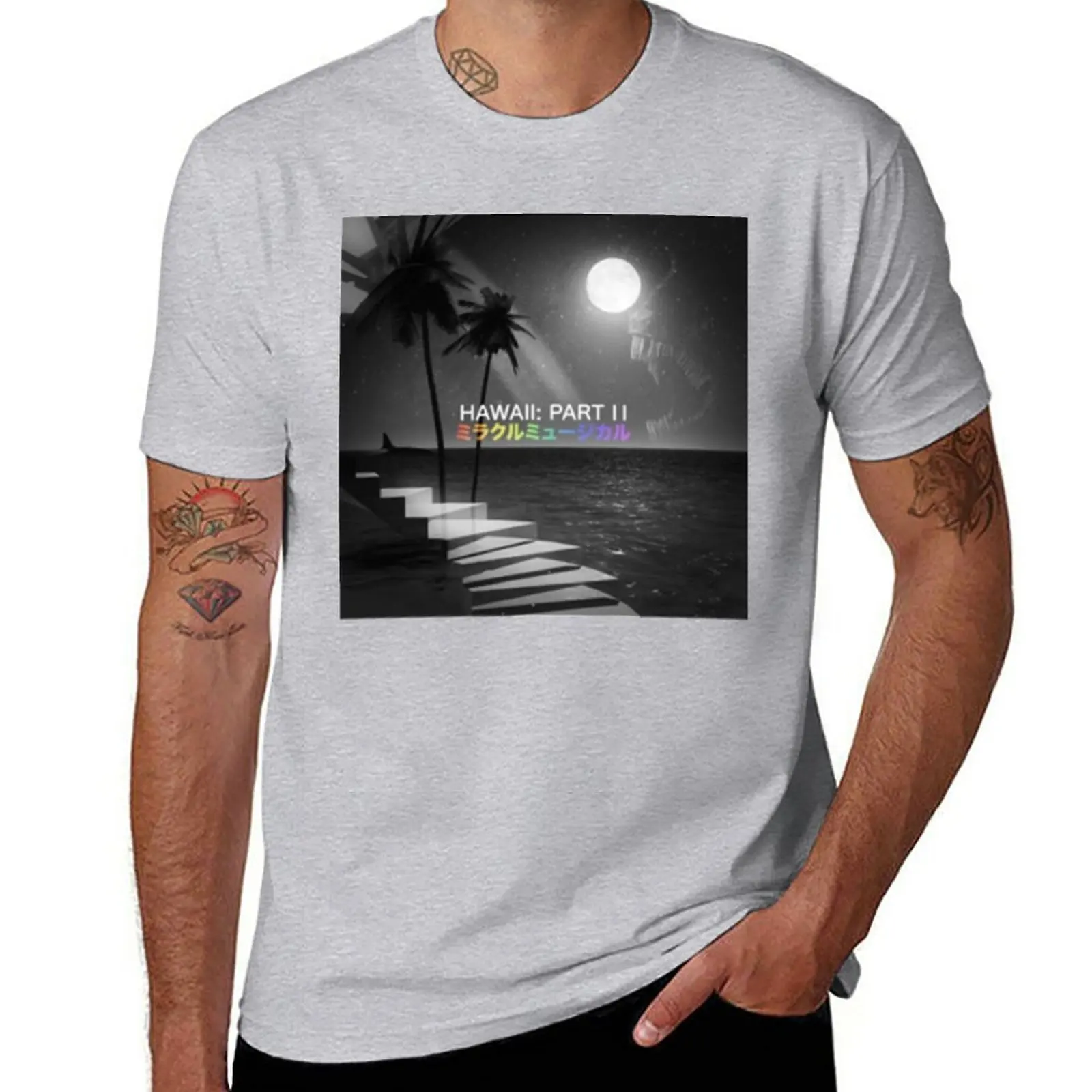 

Miracle Musical Hawaii Part II T-Shirt plain tops black t-shirts for men