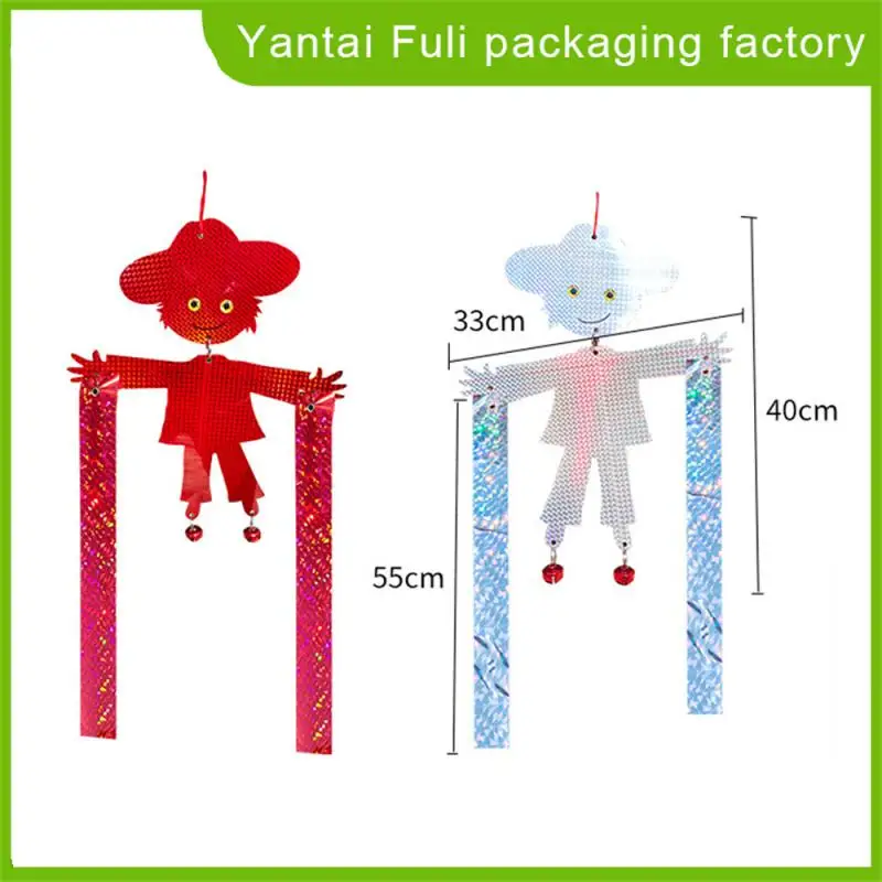 

Bird Repellent Tool Useful Double-sided Laser Hanging Reflective Fake Scarecrow Pigeons Woodpecker Garden Supplies Bird Scarer