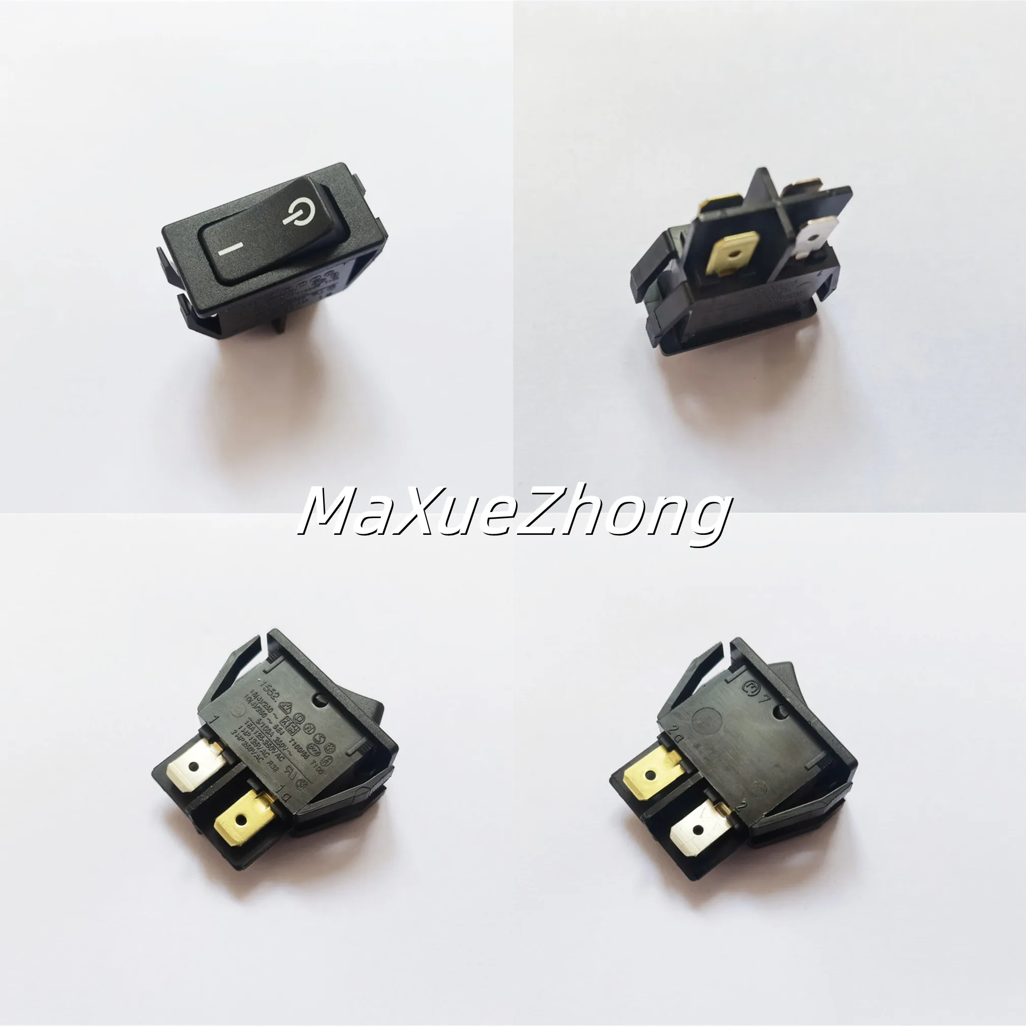 Interruptor Rocker Painel Original Novo 100 1552 T100 55 T100 5100a 250v 30*15 mm de Alta Corrente 16a-vac Engrenagens 4pin