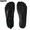 Wide Toe Men Shoes Breathable Knitted Mesh Comfortable Barefoot Casual Versatile Soft Sole Wide Last Shoes Walking Shoes