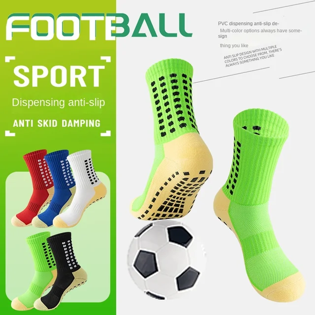 1 pair, men's football socks, thick towel socks, anti slip and wear-resistant middle tube 5