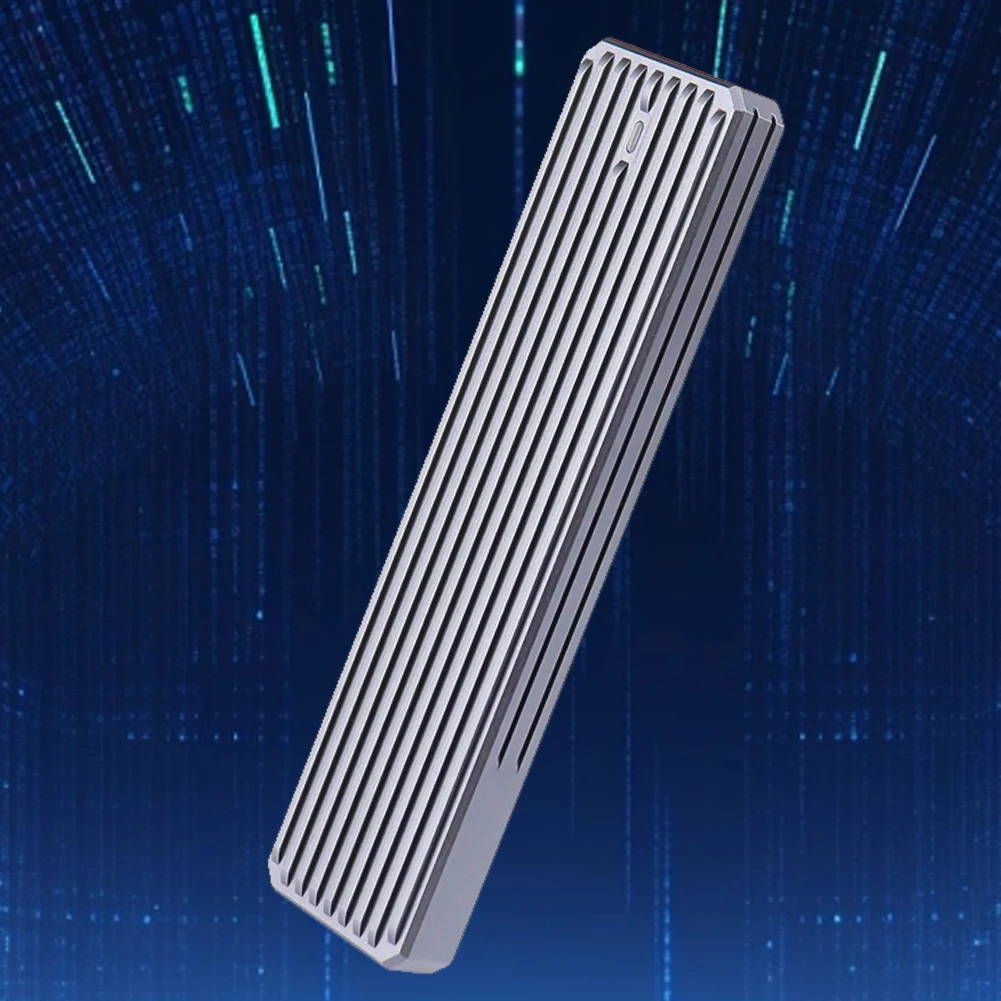 M.2 NGFF/SATA USB 케이스 M 키/B&M 키 M.2 NVME SSD 케이스 인클로저 1000MB/s 휴대용 SSD 케이스 2230/2242/2260/2280 22110용
