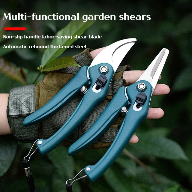 Garden hand tool scissors with anti-loss rope can cut various gardening crops such as flower branches/twigs under 2.5cm 4
