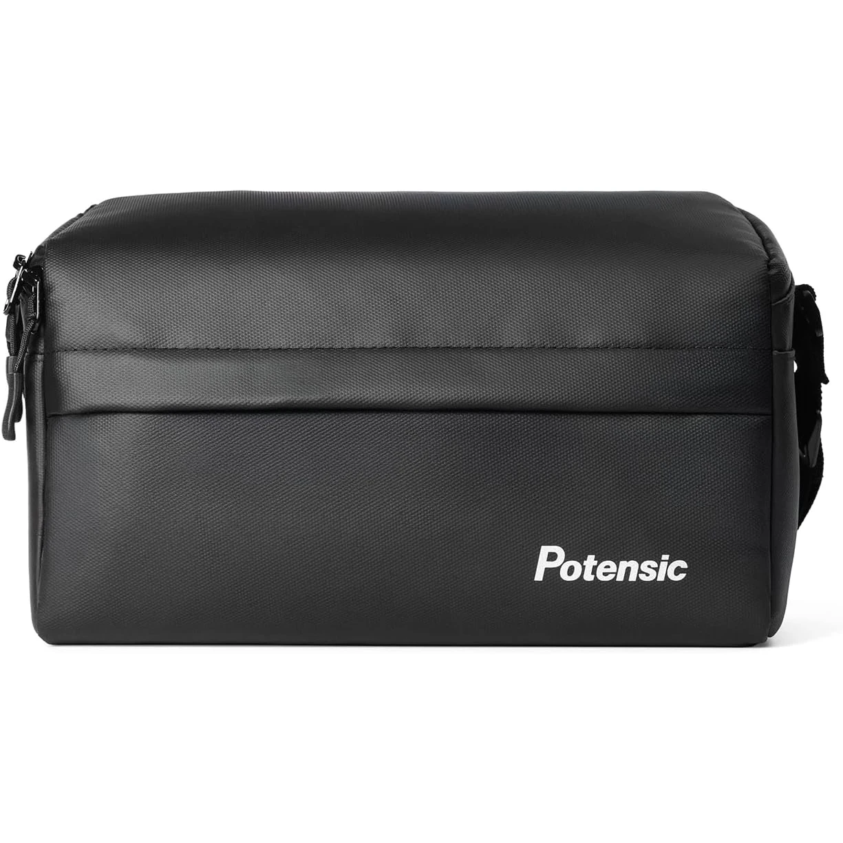 Sac Potensic pour drone ATOM 2 ouvert montrant l'intérieur rembourré et les compartiments pour drone et accessoires