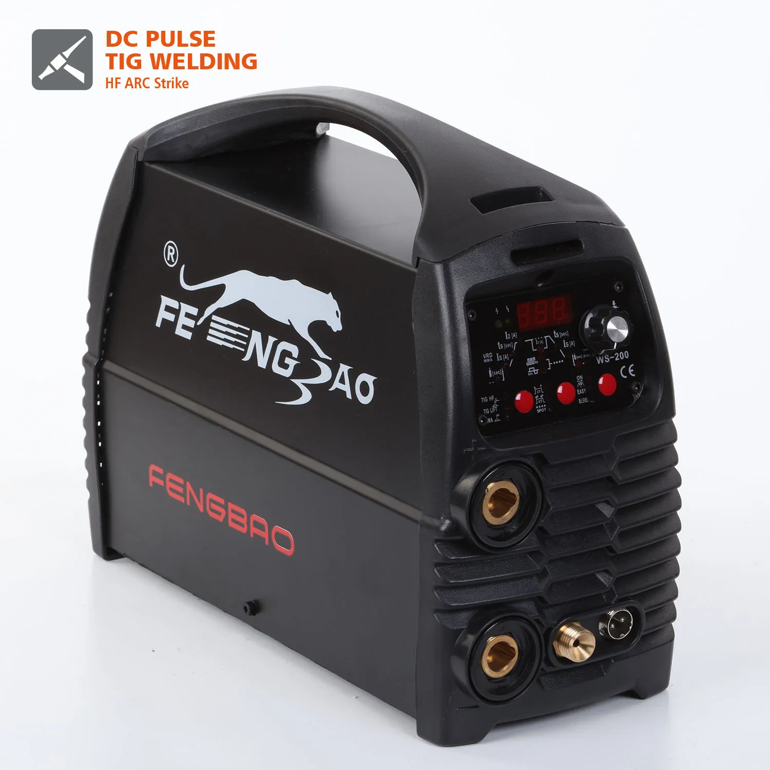 Smart IGBT INVERTER Machinery DC With Single Phase 220V 200A TIG-200 Welder