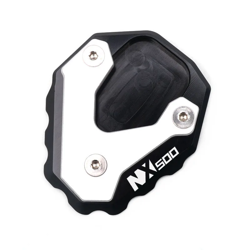 

For HONDA NX500 NX 500 2023 2024 2025 Motorcycle CNC Kickstand Foot Side Stand Extension Pad Support Plate