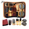 8 Pcs/Set Pro Shoes Care Kit Portable For Boots Sneakers Cleaning Set  Brush Shine Polishing Tool For Leather Shoes 2