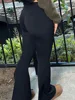 Flared Leggings Crossover V Waist Women's Yoga Pants Control Tummy High Waist Breathable Wide Leg Pants Casual Elegant Trousers 2