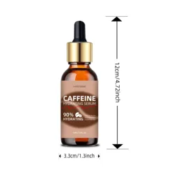 Veérenae Ultimate Hydration Caffeine Serum - 24 - Hour Plumping & Non - Greasy Formula - 50ml