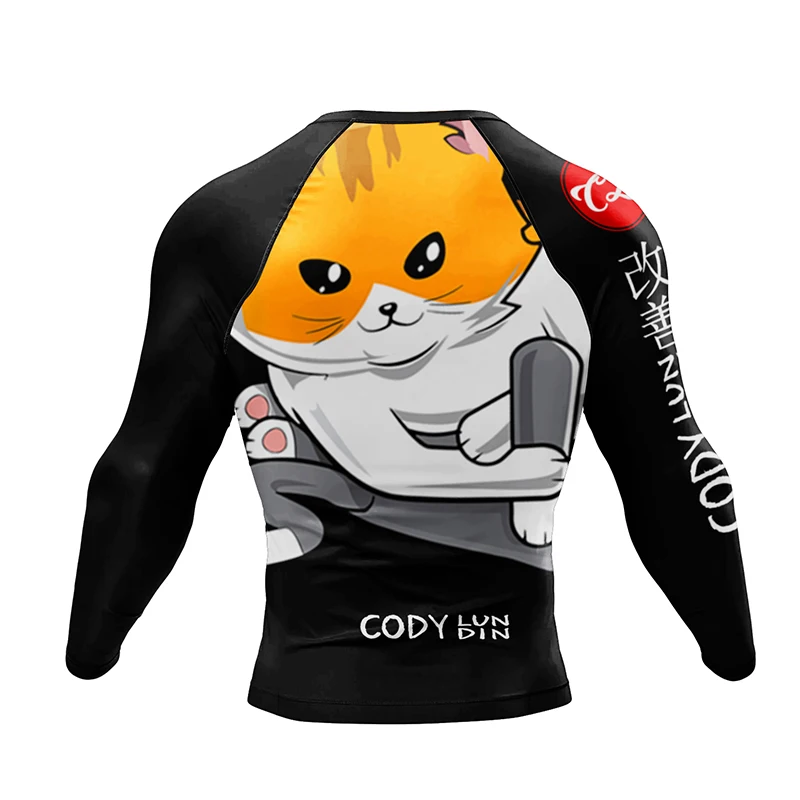 Rashguard Jiu Jitsu T-shirt +Pants Men MMA Boxing Brazilian Grappling Bjj Rash Guard Sportswear Gym Muay Thai Shorts Boxeo sports apparel,mens t shirt