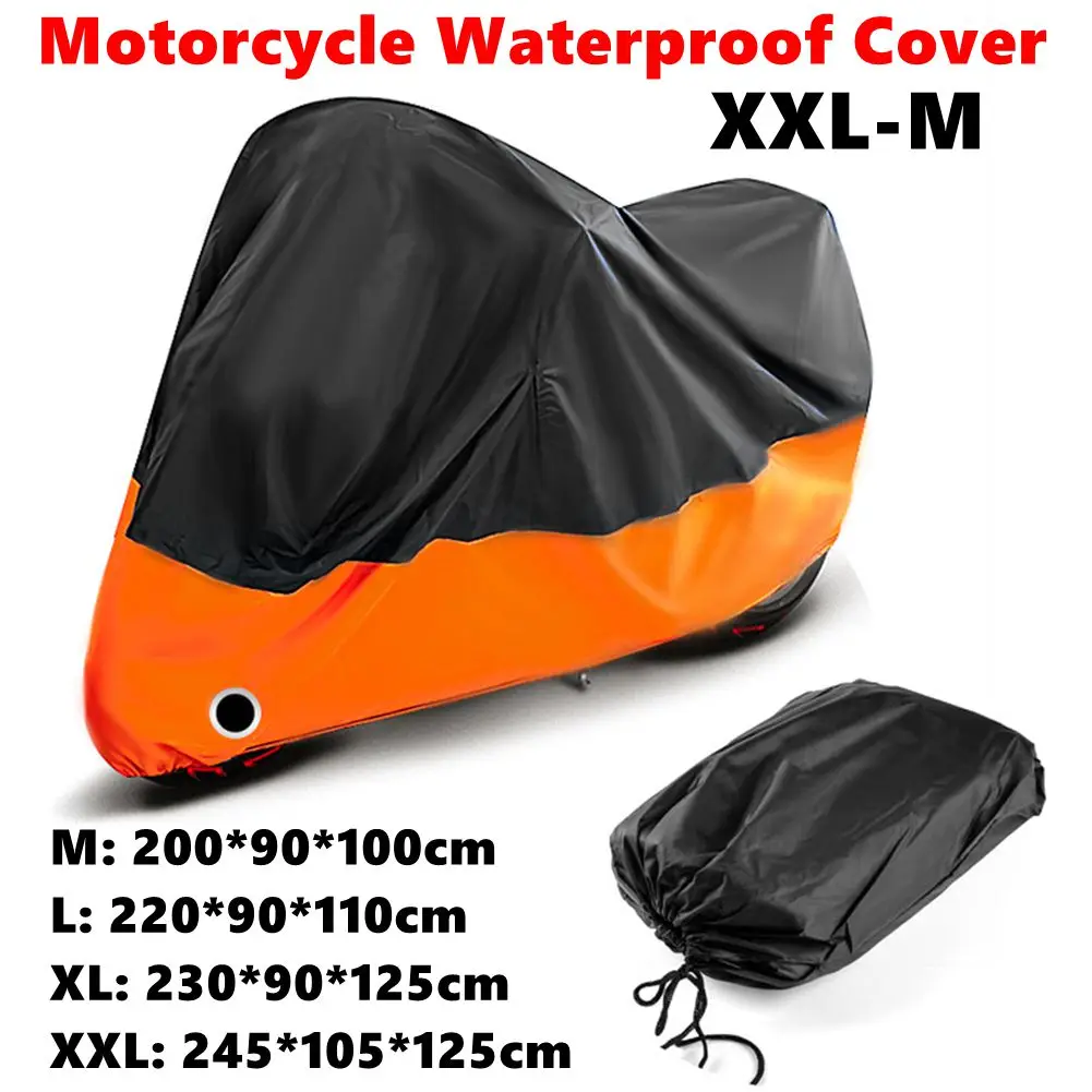 Motorcycle Cover Scooter Cover Waterproof Dustproof for Motorcycle Scooter