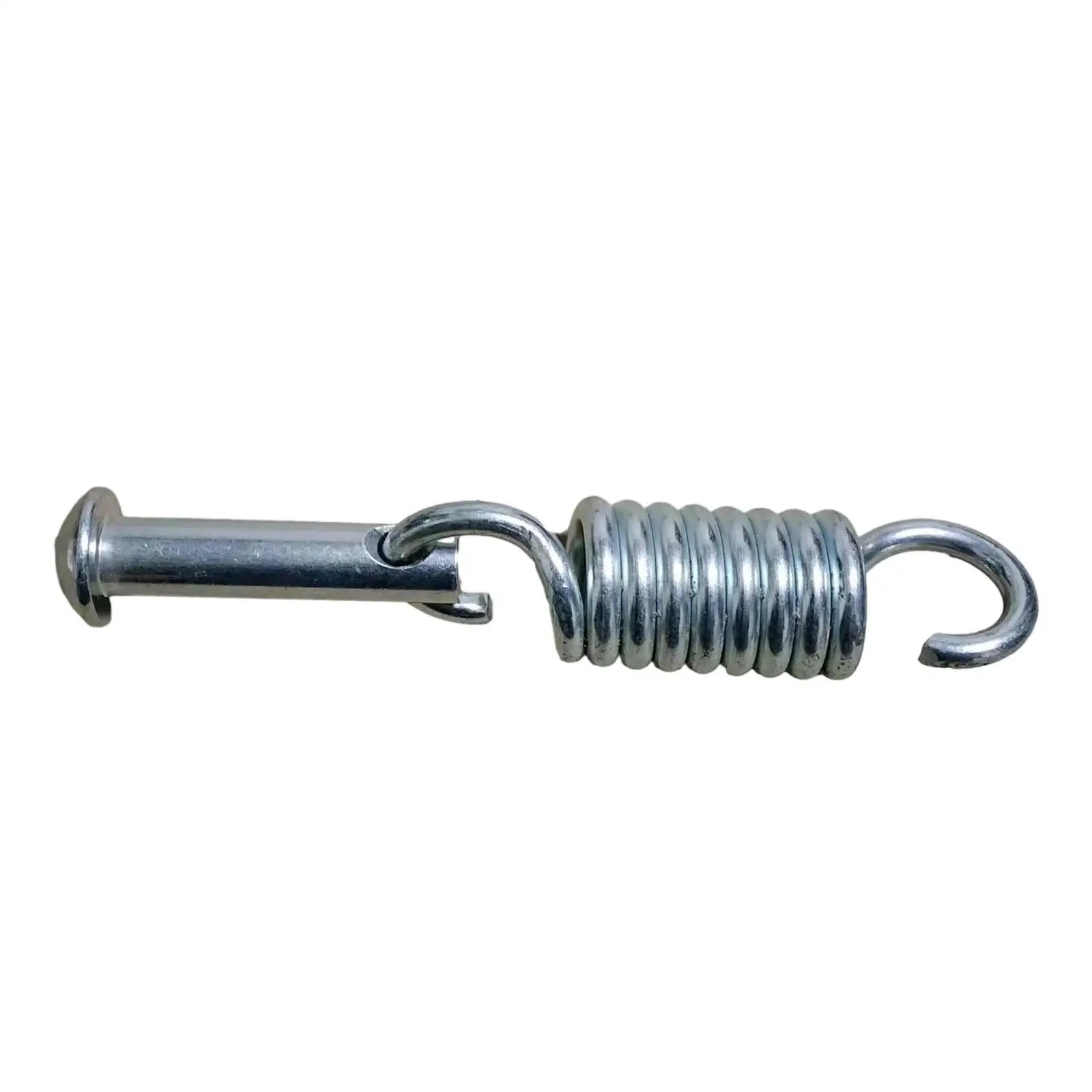 ZONADAH Confezione da 2 molle per amaca, 7 mm, molla di estensione in acciaio zincato temprato per appendere sedie e altalene da portico (capacità di carico 500 kg