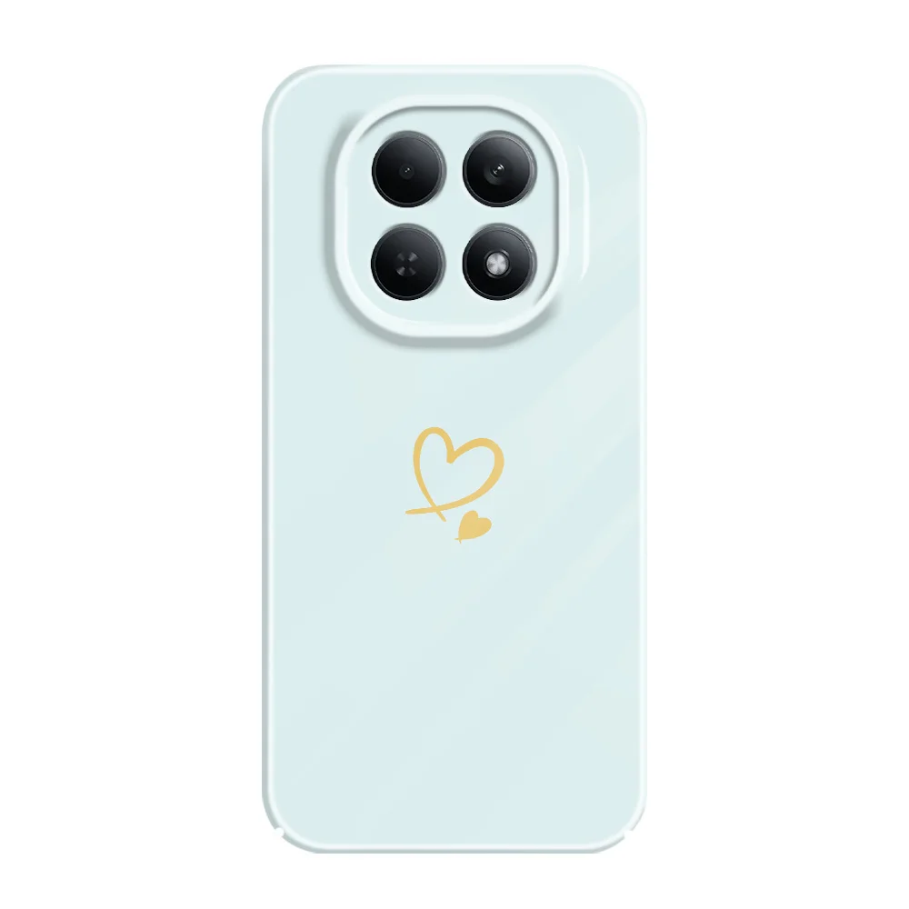 Chic Love Heart Design Phone Case - Durable Hard Cover