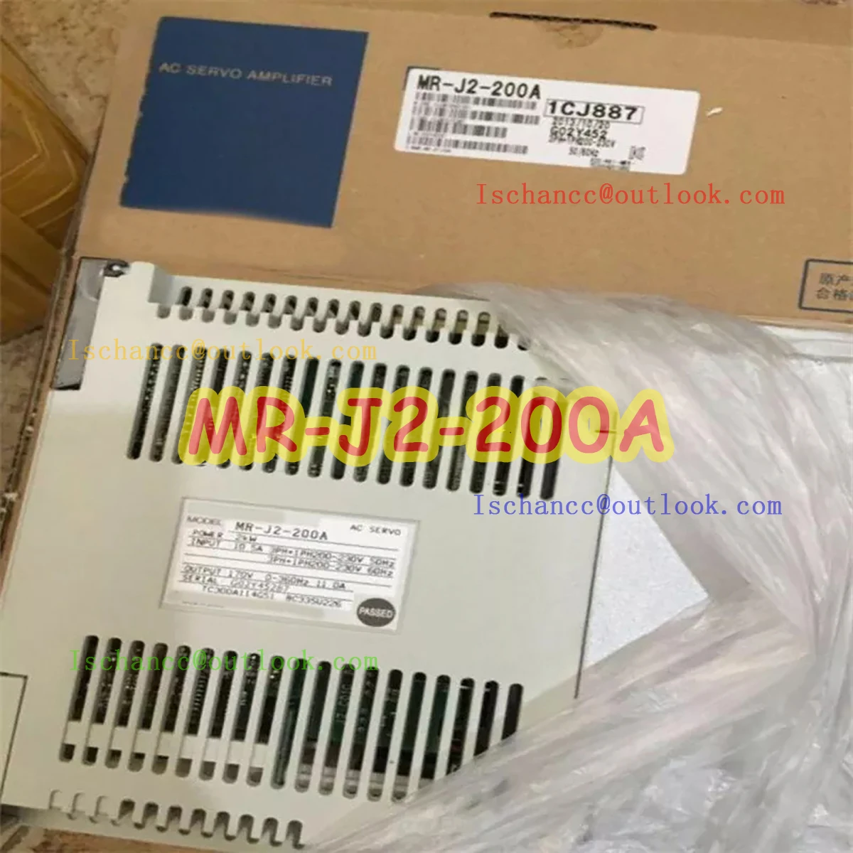 새로운 MR-J2-200A AC 서보 드라이버 오리지널 포장 빠른 배송