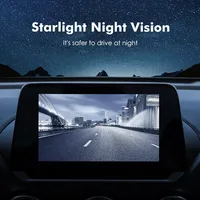AHD 1080P Fisheye CCD étanche grand Angle de vue arrière/avant caméra de recul pour Vision nocturne HD pour aide au stationnement de voiture 3