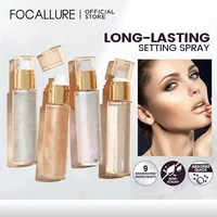 FOCALLURE Glitter Body Spray Pearlescent Long-Lasting Setting Spray Hydrating Mermaid Highlighter Face Makeup Cosmetics 2
