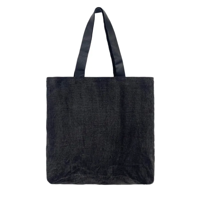 Capacity Embroidered Project Messenger Strap Bag Men Women High Quality denim Functional Shoulder Bags #787
