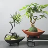 Creative Personalized Ceramic Flower Pot Plant Indoor Microlandscape Purple Sand Tree Potting Decoration 1