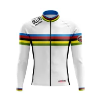 Hot Sale Men's Winter Cycling Jersey Long Sleeve Thermal Fleece Outdoor Jacket Cheap&Cheerful RIGHTRACK Bike Clothing 2