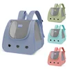 Cat bag hand-held dual shoulder two in one wear-resistant large capacity portable breathable mesh irresistible to cats 5