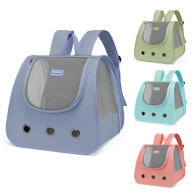 Cat bag hand-held dual shoulder two in one wear-resistant large capacity portable breathable mesh irresistible to cats 5