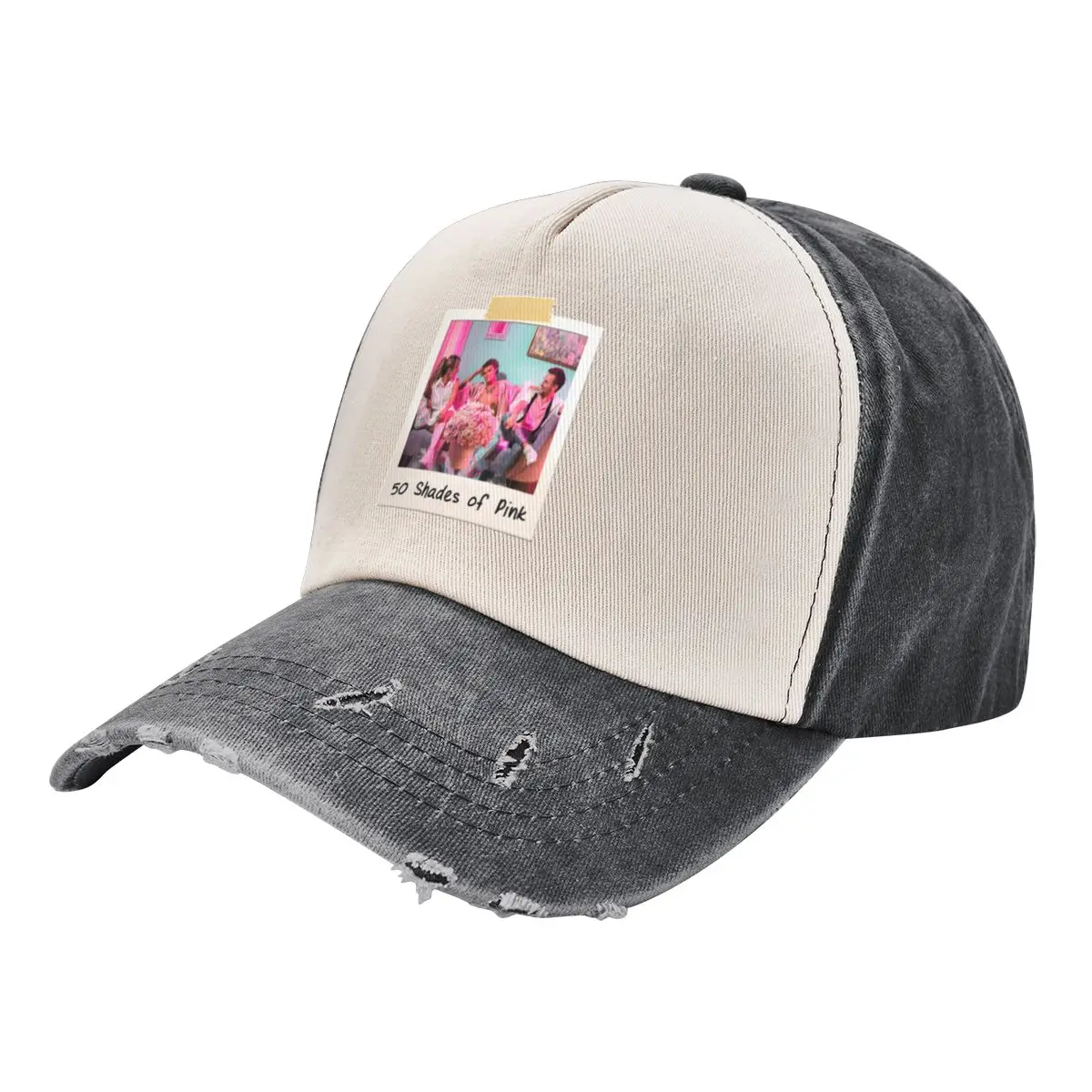 

50 Shades of Pink - We Three Baseball Cap Christmas Hat Fashion Beach Designer Hat Women's Beach Men's