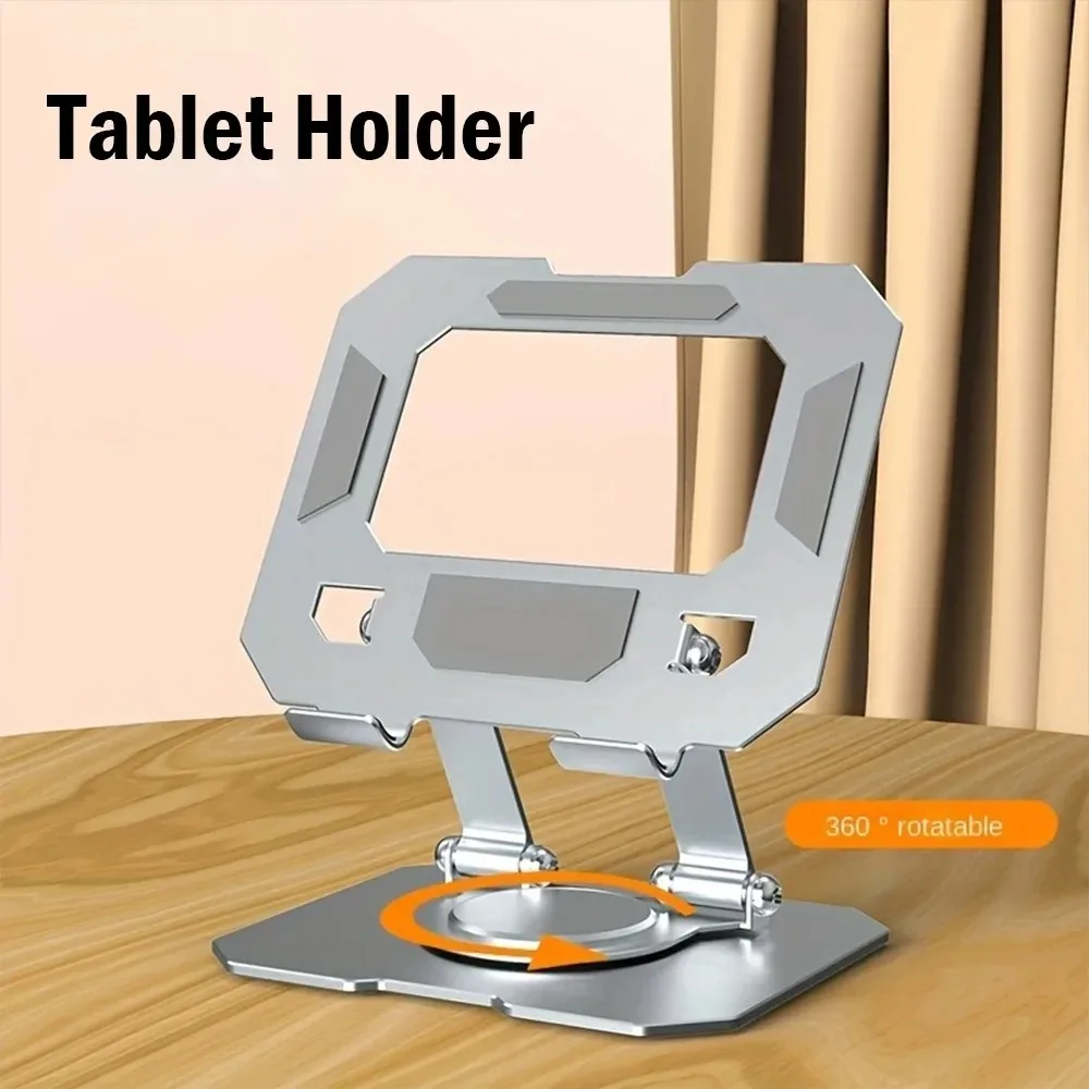 360° Rotatable Tablet Stand Adjustable Foldable Desktop Holder for IPad thumbnail 5