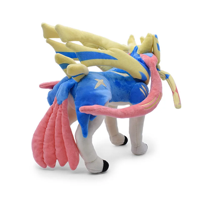 Pokemon Plush Zamazenta Zacian Cute Animal Stuffed Toy Dolls Christmas Gift Soft Stuffed Pocket Monster Toys
