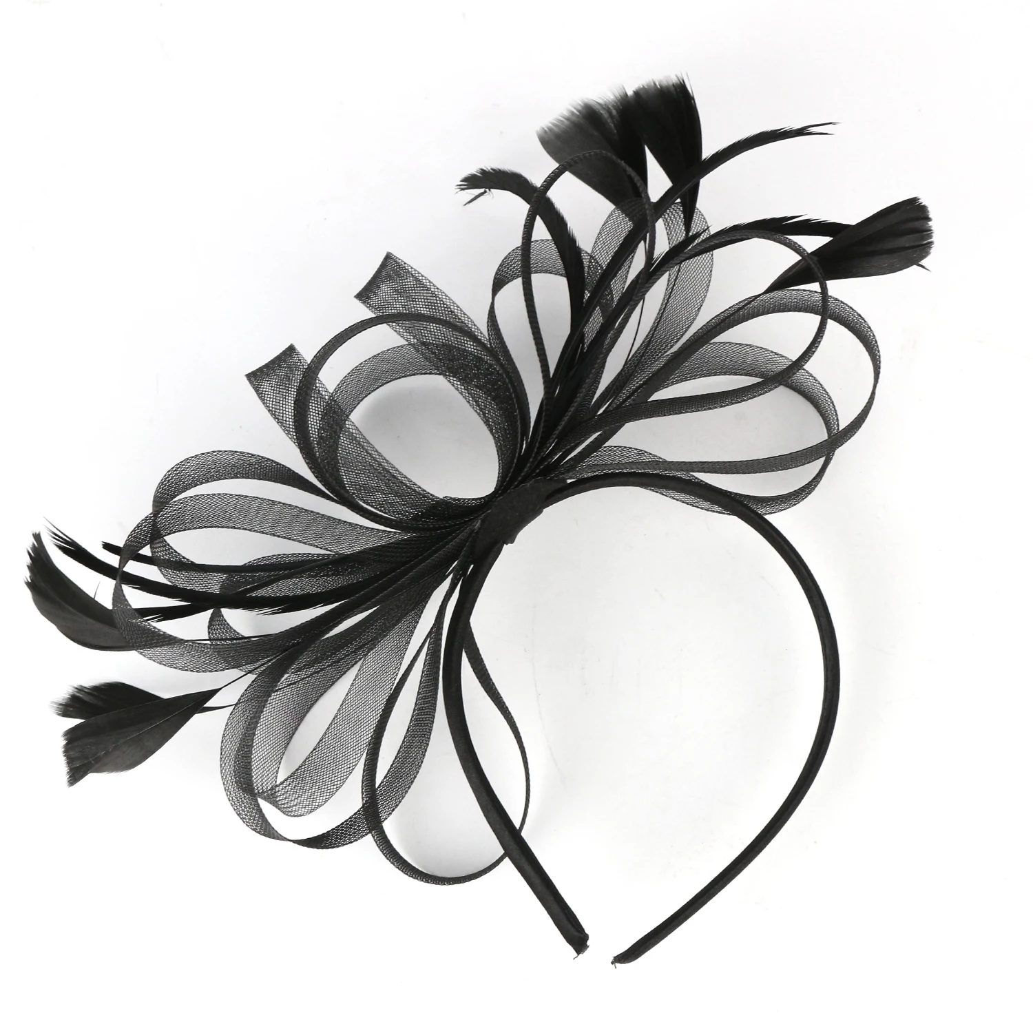 Fashion Hat Women Fascinator Cocktail Wedding Party Headpiece Headwear Hair Accessories Hairpin
