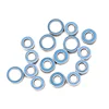 16PCS Rubber Sealed Ball Bearing Kit for Tamiya TT02 TT-02 TT02D TT-02D 1/10 RC Car Upgrades Parts Accessories 2