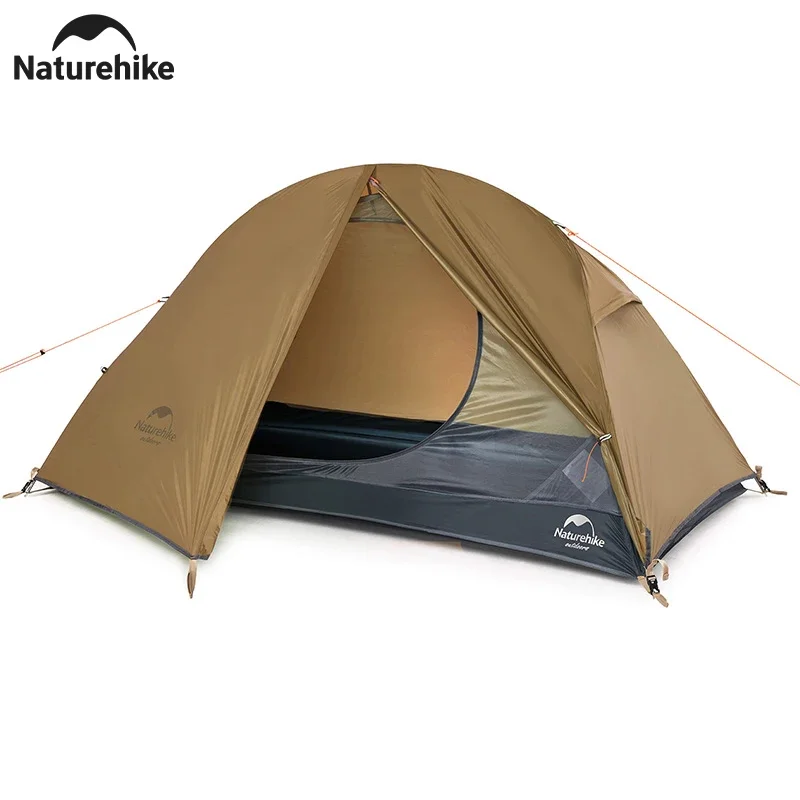 Naturehike namiot kempingowy 1 osoba ultralekki wodoodporny namiot rowerowy 3 sezon podróży na świeżym powietrzu namiot wędkarski namiot na wędrówki z plecakiem turystyczny
