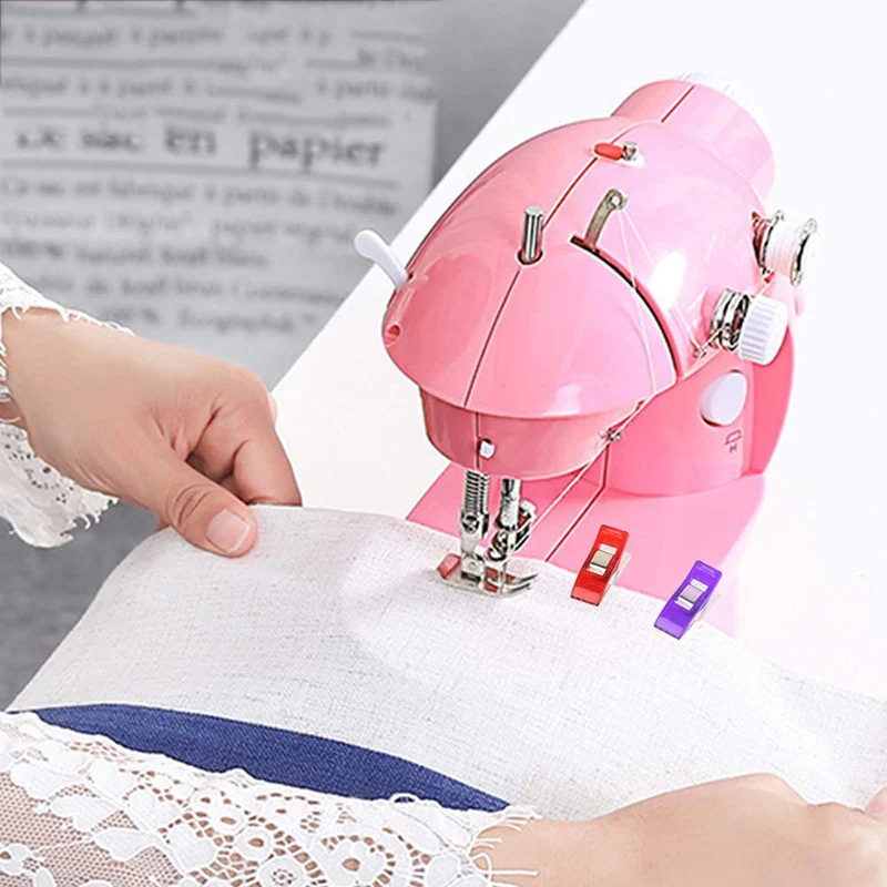 10PCS 혼합 색상 혼합 플라스틱 바느질 클립 DIY 도구 퀼트 클립 홈 오피스 용품 공예 퀼트 천 식품 저장 Cl