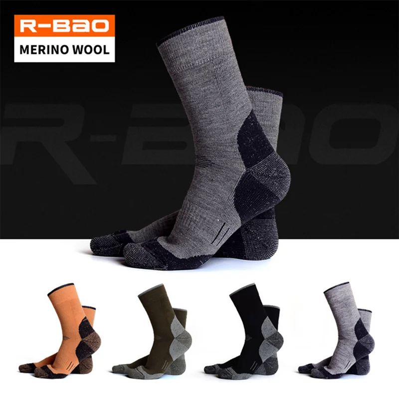 Merino Wool Thermal Socks Thermal Socks Men Winter Merino Wool
