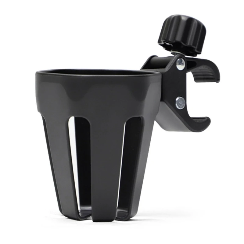 360 Degree Rotating Pram Pushchair Cup Holder Kids Bike Cart Bottle Rack Stand