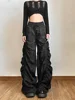 45318-7b2fde.png Fashion Trend Personalized Self-Confidence Avant-Garde Cool All-Match Casual Loose Girl High Waist Wide Leg Lantern Pants
