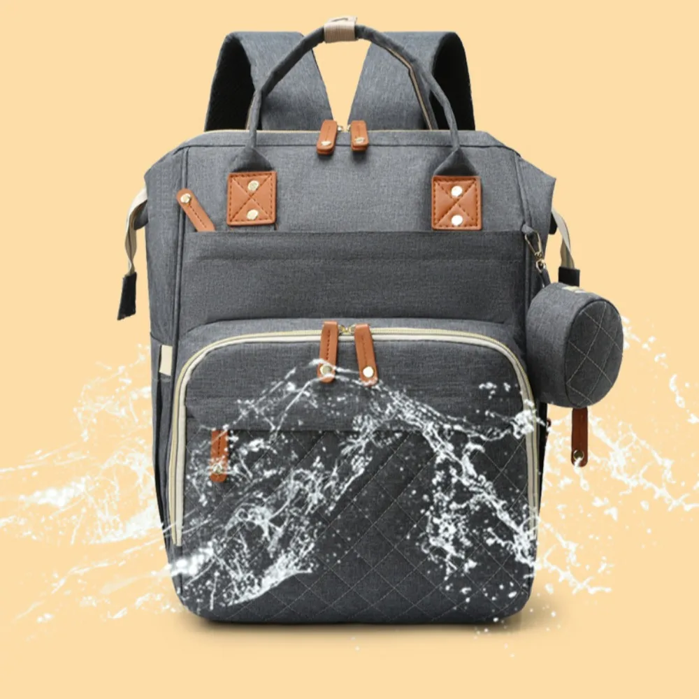 Baby diaper backpack toddler diaper backpack with changing pad mom and dad travel large capacity baby bag