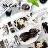 2m Laser PET Washi Tape Ancient StyleTransparent Stickers Decorative Adhesive Tape For Scrapbooking Journal Aesthetic Stationery 1
