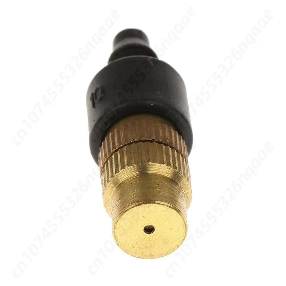Garden Micro Sprinkler Adjustable Dripper Drip Head Brass Spray Nozzle Irrigation Supplies 10-100PCS