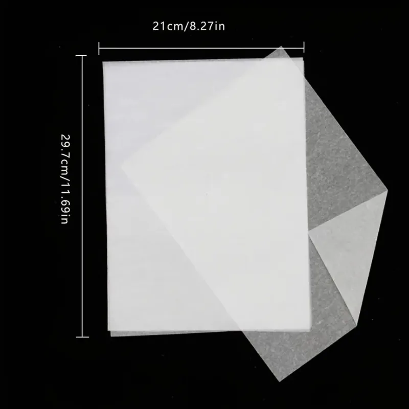 A4 Tracing Paper 100 Sheets Transparent Copy Paper For Hard Pen Calligraphy Practice Handwriting Learning Art Sketch Stationery - 5