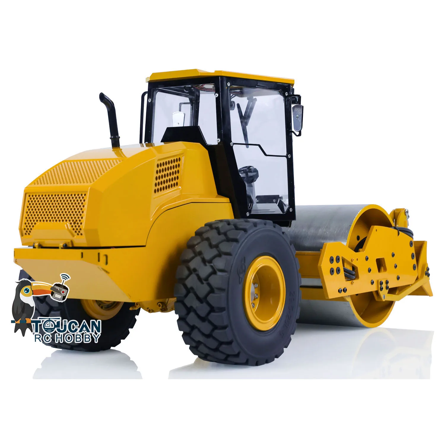 CS11 RTR 1/12 RC Hydraulic Metal Road Roller Remote Control Engineering Vehicles Painted Assembled Model Outdoors Toy TH23233 4