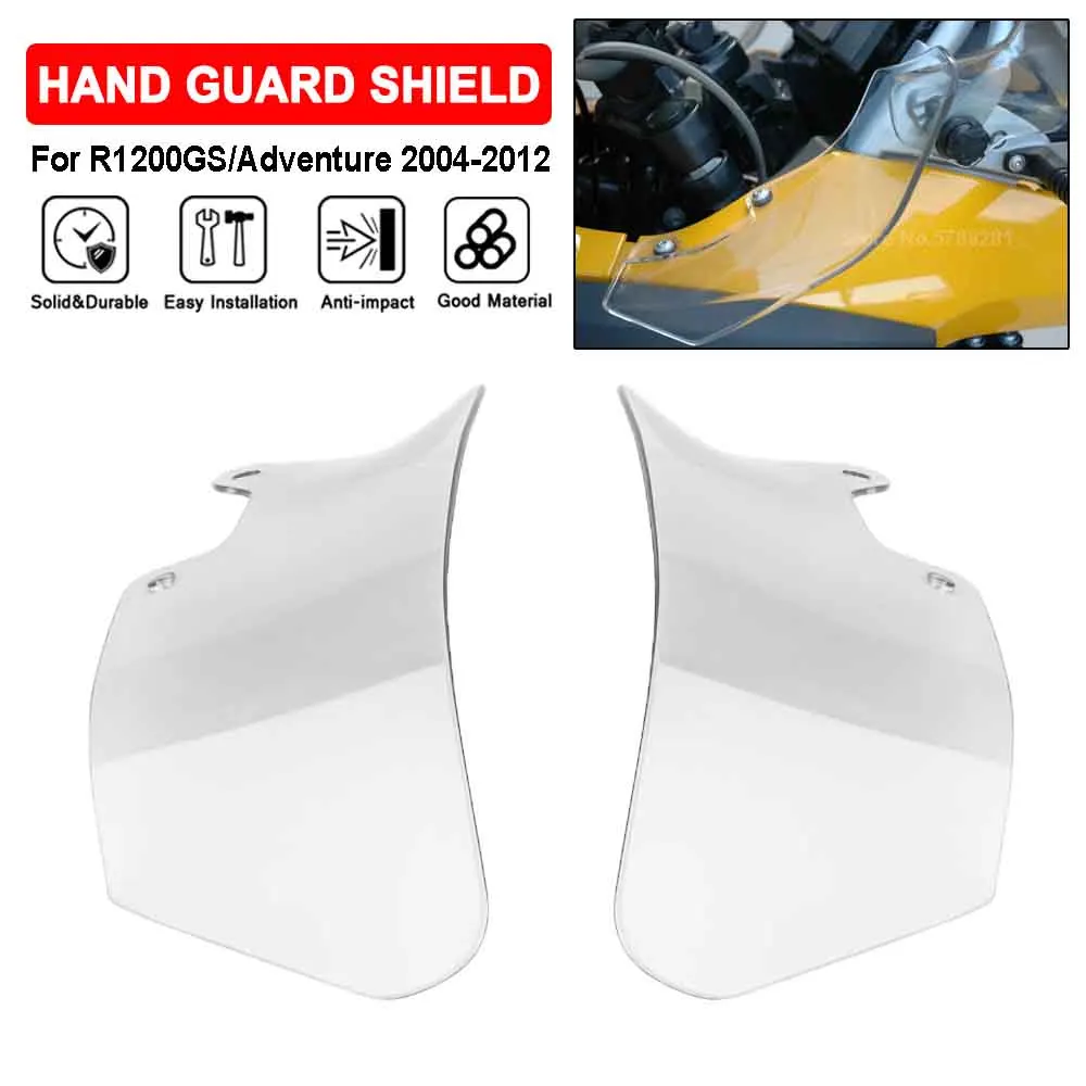 

Motorcycle Hand Guard Shield Wind Deflector Windshield Windscreen For BMW R1200GS Adventure K51 R 1200 GS R1200 OC ADV 2004-2012