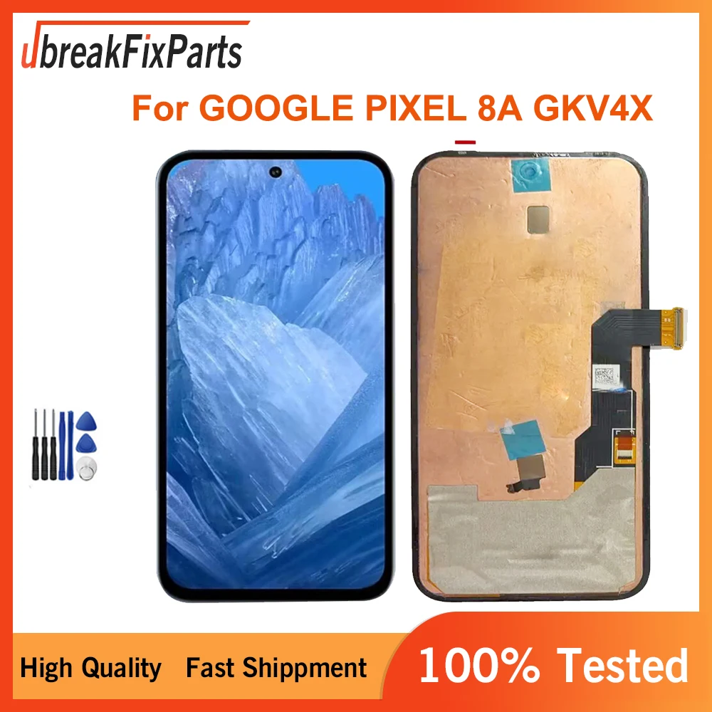For Google Pixel 8A GKV4X G6GPR G8HHN OLED LCD Display Touch Screen ...