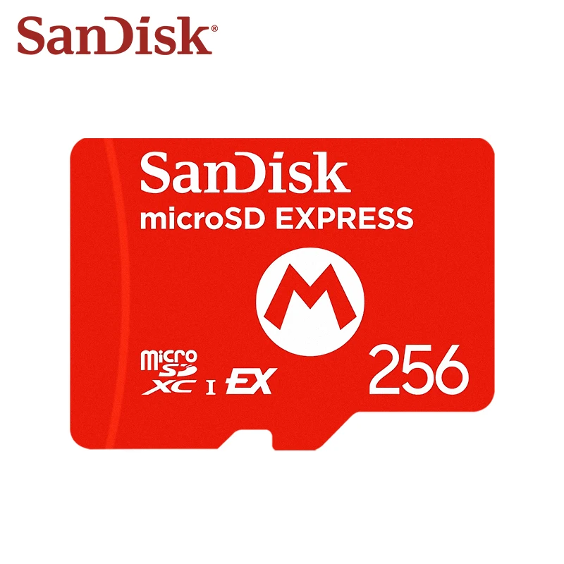 SanDisk microSD Express Card for Nintendo Switch 2 Only 256GB Max