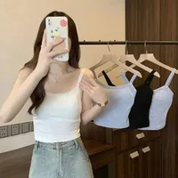 Crop Top Women Sexy Sleeveless Tops Fashion Female Underwear Lady's Camisole Girl Basic T-shirt Vest Lingerie Bras Tube Tops Hot - Image 6