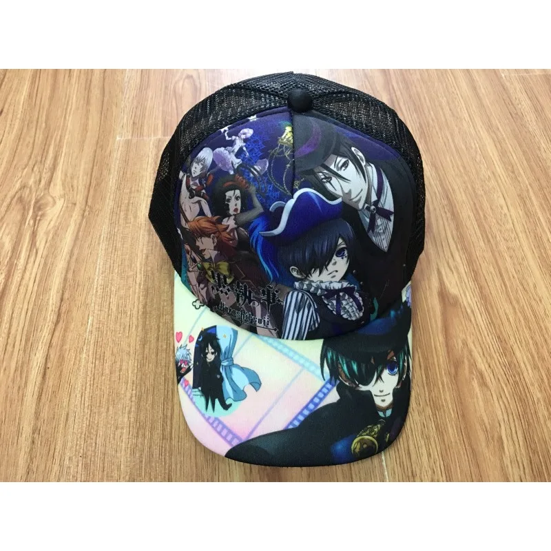 Bleach Tokyo Ghoul Fate Detective Conan Anime Cap Adjustable Summer Casual Mesh Hat