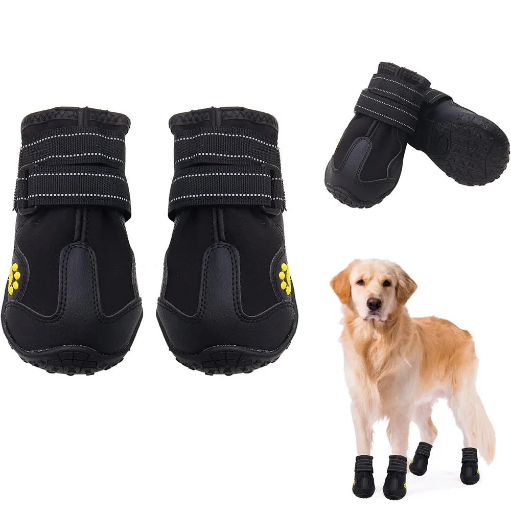 Pet Dog Running Shoes Dog Shoes For Hot Pavement Anti-Slip Winter - Main Image